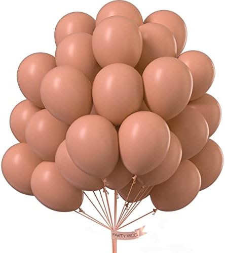 PartyWoo Metallic Balloons, 50 pcs 12 Inch Gold Metallic Balloons Silver Metallic Balloons Blue Metallic Balloons Shiny Balloons for Party Birthday Decorations, Wedding Decorations