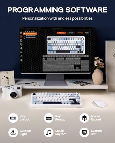 EPOMAKER EA75 75% RGB 無線ゲーミングメカニカルキーボード の商品画像 7