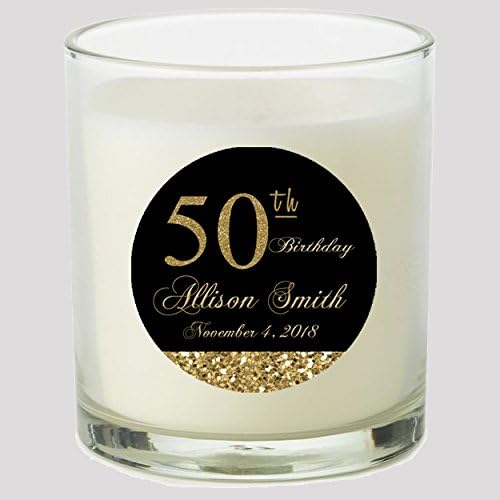 50th Birthday Black and Gold 2