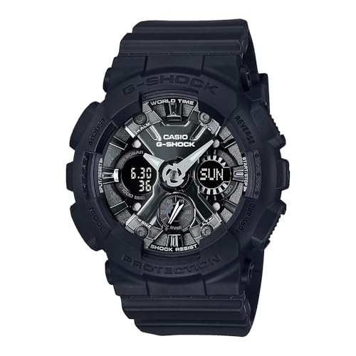 Montre femme G-Shock Casio GMAS120MF-1A alarme chronographe noir
