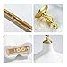 KTMANEQ Adjustable Female Dress Form Mannequin with Golden Metal Stand for Clothes Window Display