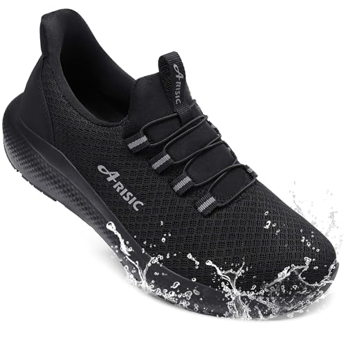 Mens Non Slip Work Shoes Lightweight Slip on Sneakers Women Comfortable Restaurant or Food Service Walking Shoes for Men Slip Resistant Zapatos para Hombre