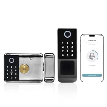 outdoor gate smart lock
