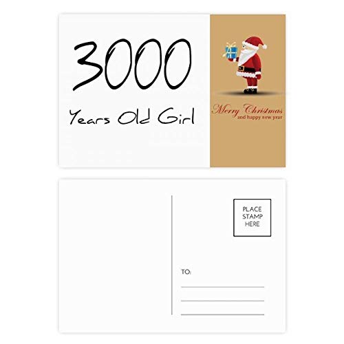 Cartes postales pour fille de 3000 ans souvenir anniversaire