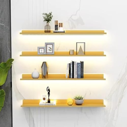 Luminaires muraux rectangulaires noirs or 120cm pour illuminer un couloir sombre