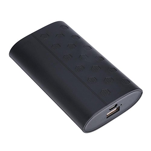 Crazy-Store 3-Slot 18650 Battery Charger DIY Box Mobile Power Bank Case Kit (Black)