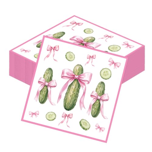 Yoyuspy Pickle Birthday Party Disposable Napkins Decorations 50PCS