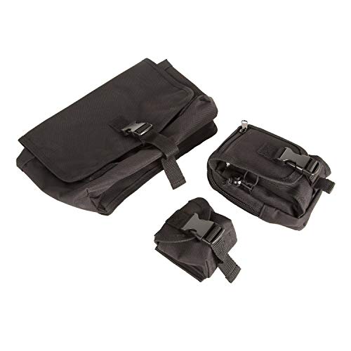 Rugged Ridge MOLLE Storage Bag System for Jeep Wrangler/Gladiator | 12113.01 | Fits 2018-2025 Jeep Wrangler JL Rubicon; 2020-2025 Jeep Gladiator JT Rubicon