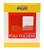School Smart 2-Pocket Poly...