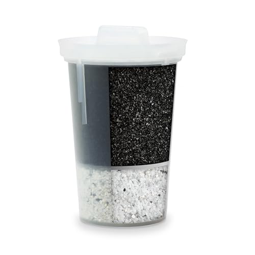 Santevia P471 Water Systems MINA Slim Pitcher Filter (einzeln), granulierte Aktivkohle, blau