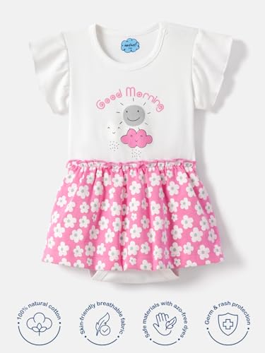 Image of Nautinati Girls Casual Dress | 0-3 Years