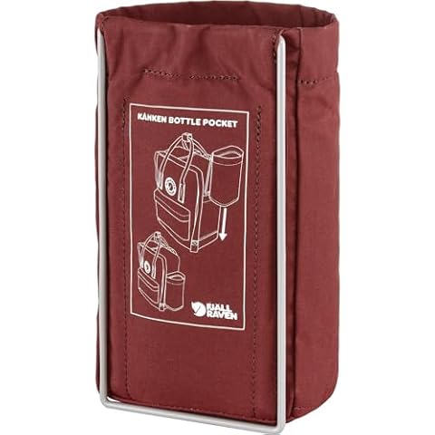 Fjällräven Kånken Bottle Pocket Holder, Ox Red Cover
