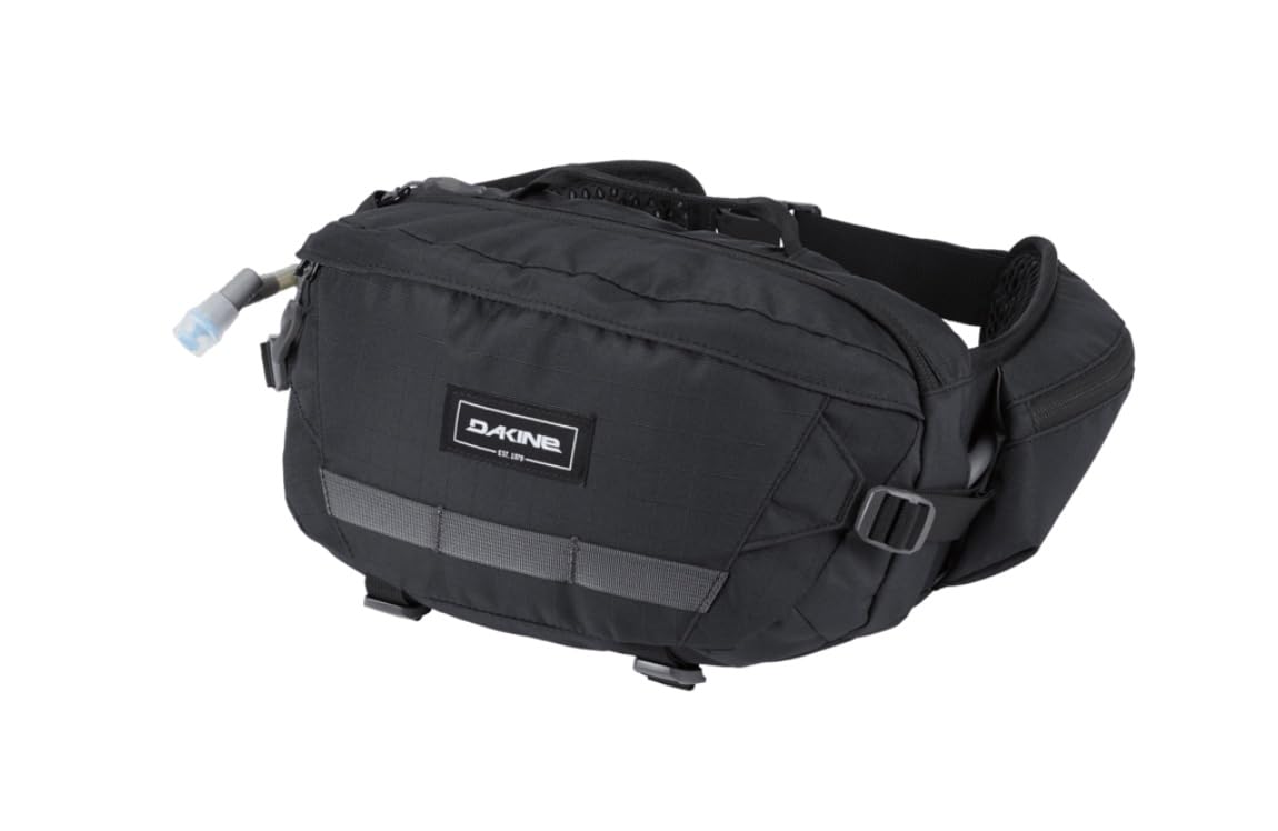 Dakine Hot Laps 5L Bike Waist Pack, Black, One Size, Hot Laps Hip Pack 5l