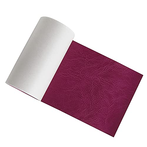 Cinta de cuero rosa retro para solucionar grietas en muebles y tapicería 3