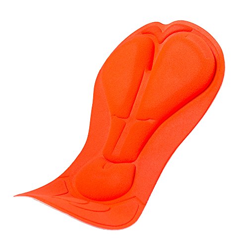 Shorts de ciclismo, Andoer Calça calça de bicicleta acolchoada 3D para ciclismo masculino com gel ca