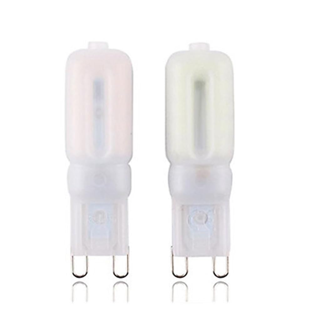 NXCVBNKZJ KJXP Lighting, Pack of 50, Led Light Lamp AC220V Dimmable G9 5W SMD2835 LED Bulb Crystal Chandelier Light(Cold White)