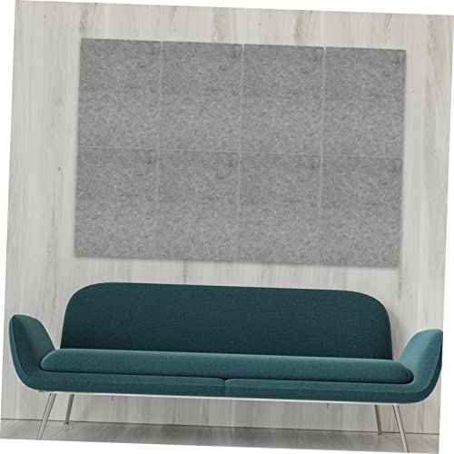 12 paneles acústicos de absorción de sonido para uso interior, tratamiento de paredes para reducción de ruido en estudios, oficinas y salas de cine en casa, fácil de instalar miniatura 4