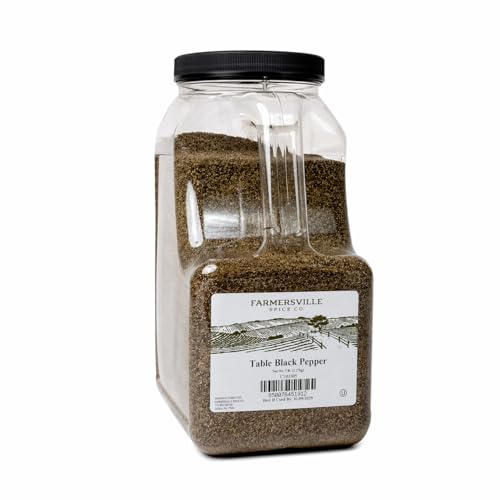 Farmersville Spice Co. Table Grind Black Pepper 28-32 Mesh, 