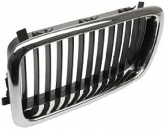 BMW e38 (-08/98) Grille RIGHT Chrome+Black GENUINE rh passenger side