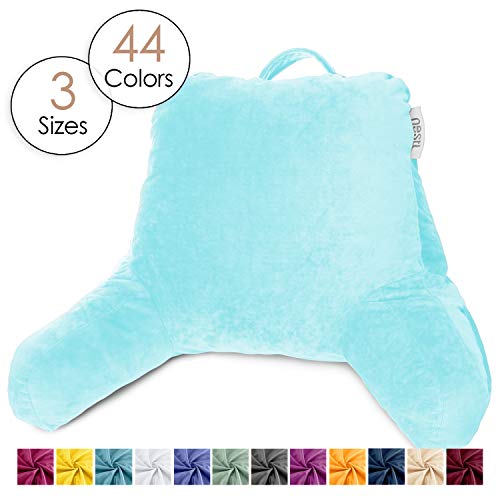 Nestl Reading Pillow, Petite Bed Rest Pillow with Arms for Kids & Young