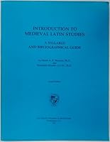 Introduction to medieval Latin studies: A syllabus and bibliographical guide 0813205425 Book Cover