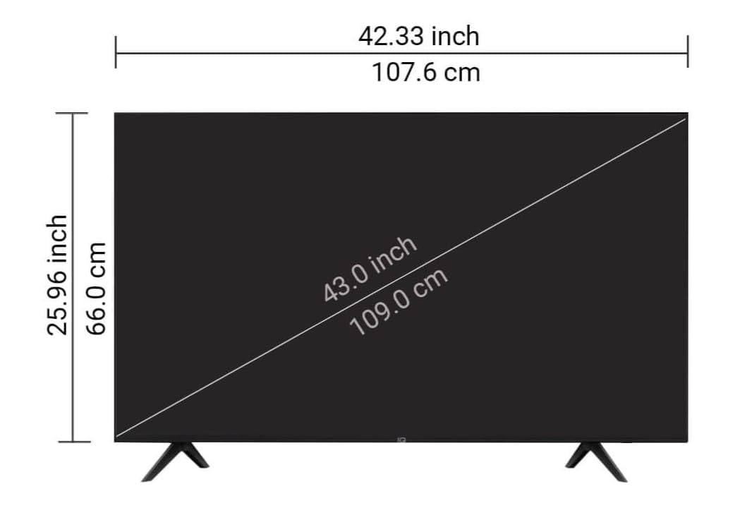 Infinity LED TV 43 Inches Smart HD Ready LED TV with IPS Panel, 60Hz Refresh Rate (Black) Full HD Display Infinity LED TV 43 Inches Smart HD Ready LED TV with IPS Panel, 60Hz Refresh Rate (Black) Full HD Display