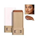 Beauty Balm Serum Enriched Skin Tint Stick – Face Tint Balm Foundation with Serum Benefits, Buildable Hydrating Coverage, Moisturizing Concealer Stick for Glowing Skin & Flawless Finish (3#, 1)