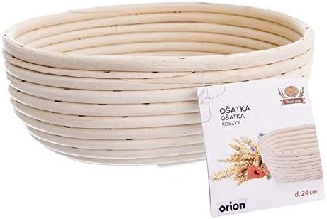ORION Rattan bread basket for oval bread 24 x 18,5 cm, Beige - Image 3