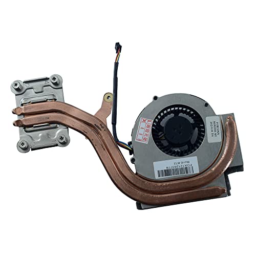 Rangale Replacement CPU Cooling Fan with Heatsink for Lenov-o Thinkpa-d X220 X220i X220s X220T X230 X230i X230T Series Laptop 04W0435 04W6921 KSB0405HA-AF87 4-Pins 4-Wires