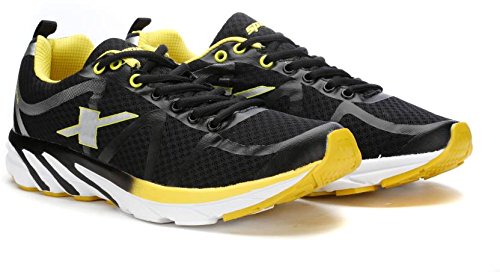 Sparx Men's Running Shoe Black Yellow 