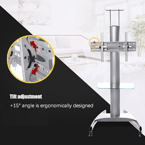 Soporte Móvil para TV Universal con Ruedas miniatura 4
