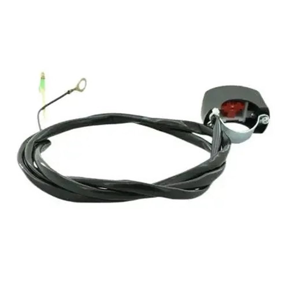 Apto for Accesorios 168F 170F Interruptor de Apagado de Doble Cable de 1,2 Metros de Largo for Detener el Encendido