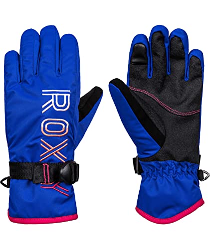 Roxy Girl's Freshfield Snow Gloves (Big Kids) Mazarine Blue 12 Big Kids