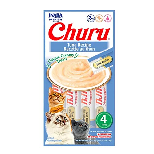 kit Petisco Churu para gatos 6 sabores 4x14g - 6 pacotes