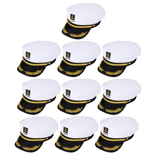 Chapeaux de capitaine légers VICASKY pour éviter l'inconfort des déguisements