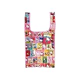 [サンスター文具] いちご新聞 サンリオキャラクターズ グッズ エコバッグ 大容量 tetemo 集合 S2337410