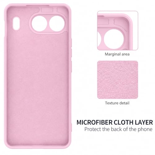 Image of DIZORO Microfiber Candy Compatible for Oneplus Nord 4 5G Smooth Touch Cushion Liquid Soft Silicone Gel Rubber Phone Cases Non-Slip Full Body Protective Shockproof Back Cover - Lilac