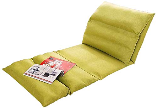 HOMRanger Foldable Lazy Lounge Sofa Bed Floor Chair Adjustable Backrest Gaming Couch Reclining Sleep