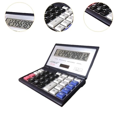SHOPORA Store SHOPORA Folding Solar Calculator 12-Digit Large Display - Image 7