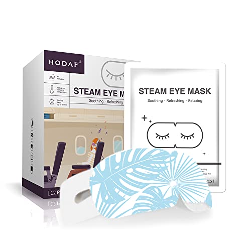 24 Packs Unscented Steam Eye Masks For Dry Eyes, Relaxing Warm Eye Masks, Sleep Eye Masks For Puffy Eyes Relief Eye Fatigue, Disposable Moist Heating Compress Pads For Sleeping (Unscented) #TOP7