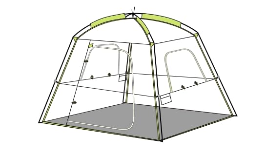 UNP PVC Sport Tent 8772