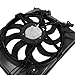 624040 Engine Radiator Cooling Fan Assembly Compatible with 2013-2018 for Ram 1500 3.6L 2019-2023 for Ram 1500 Classic 3.6L Condenser Fan Assembly