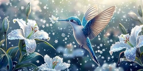 Cadeau Anti-Stress Diamond Painting Oiseau pour moments de sérénité