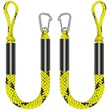 Cuerda de amarre Bungee Dock Line para acoplamiento con clip de acero inoxidable, lancha