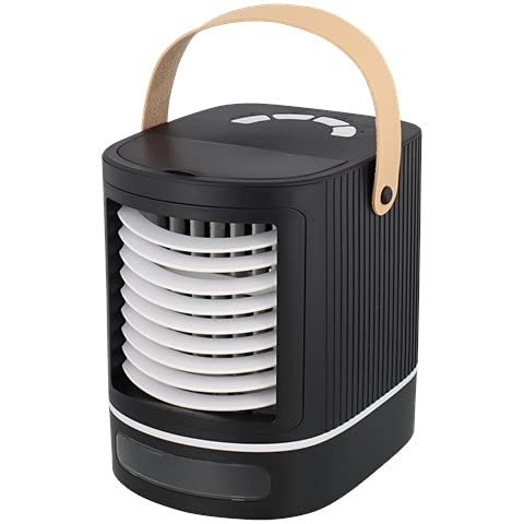 Nor-Tec Miniclimatizador con efecto de luz, USB, 5 V, 18 x 15 cm