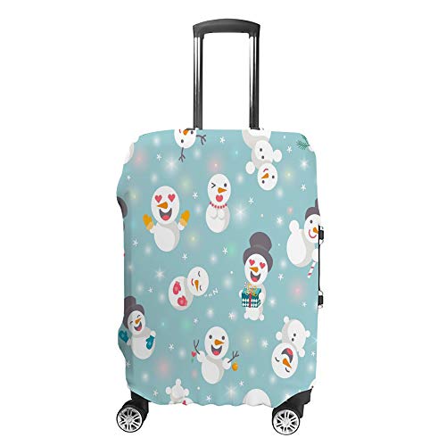 Housse de protection pour valise CHEHONG blanche S