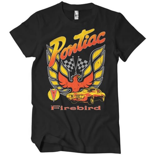Pontiac Firebird t-shirt rétro homme vêtement vintage voiture américaine