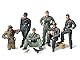 Tamiya 300035201 - 1:35 WWII Figuren-Set Deutsche Panzerbesatzung.i.Ruhe(6)