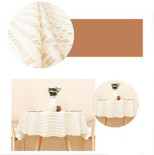 Nappe imperméable PVC anti-tache pour table de salon et restaurant - 3