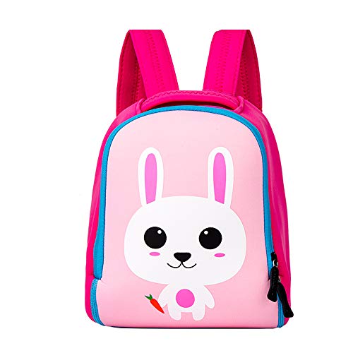 WYFDM Mochila De Los Niños, Niños Mochila Niño De Dibujos Animados Pequeña Mochila Animal, Niños Vivero Bolsas,Rabbit,bigsize